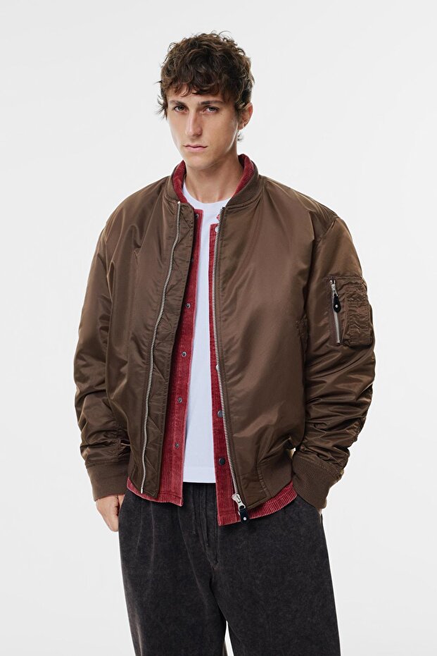 Oversize STWD bomber ceket - 1