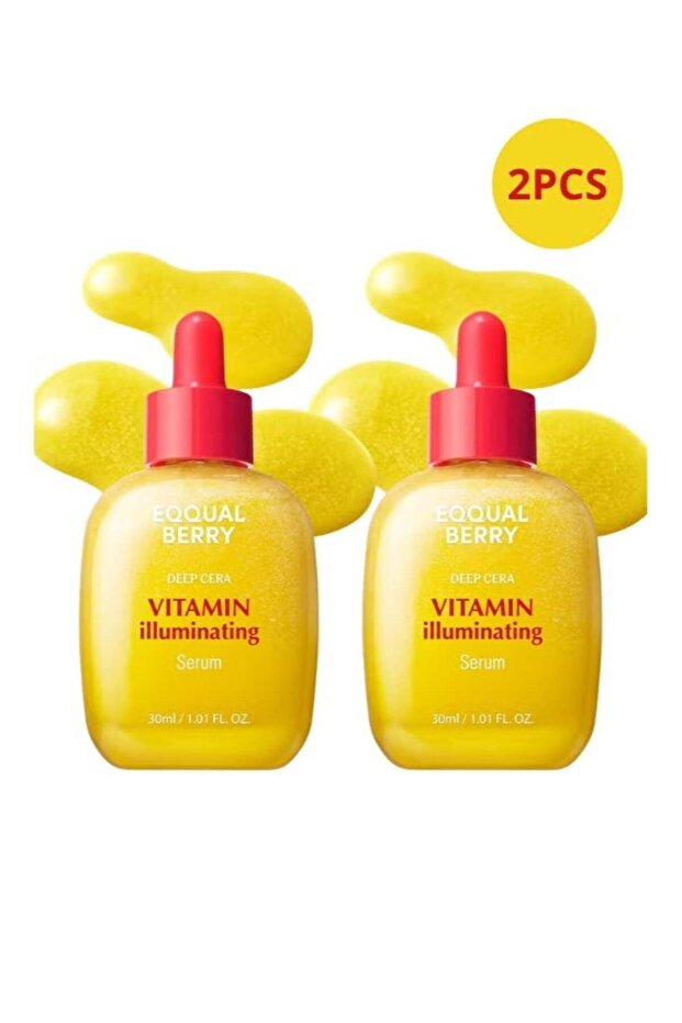 سيروم فيتامين إيلوميناتينغ العميق من إيكوال بيري، 2 × 30 مل، قطعتان