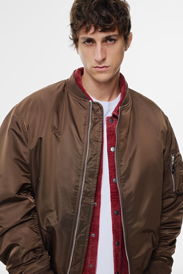 Oversize STWD bomber ceket - 5