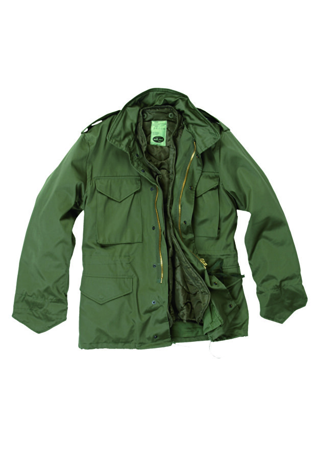 M65 US jacket with olive patch - 1