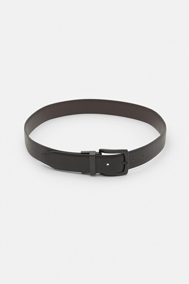 Çift taraflı suni deri kemer - 3