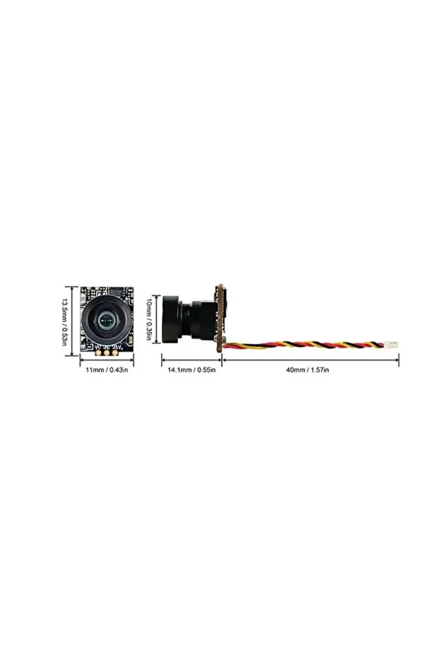 C03 2PCS BETAFPV C03 FPV Micro Camera 2.1mm Lens 1/3'' CMOS Sensor 160° FOV Suit For M03 5.8G VTX - 7