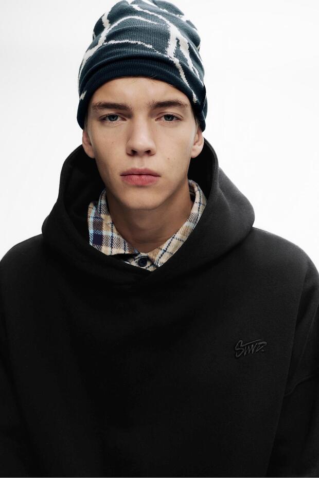 STWD kapüşonlu sweatshirt - 1