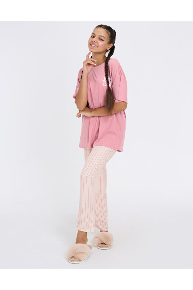 Twill Pajama Set