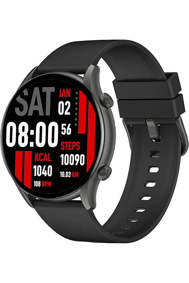 KR Calling Smartwatch - Black - 1