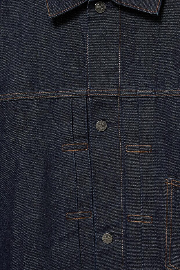 Cepli denim ceket - 8