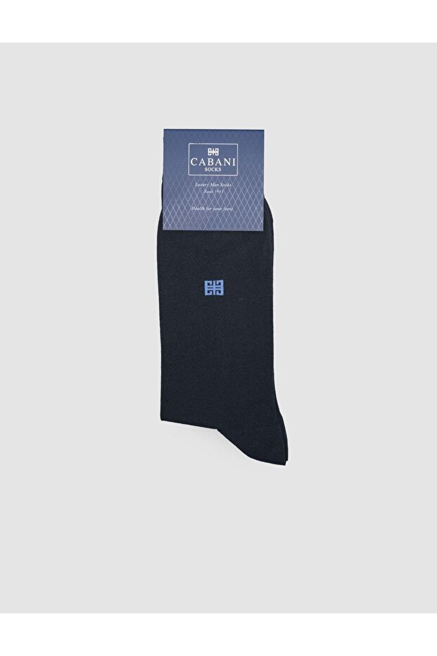 Premium Navy Blue Men's Socks