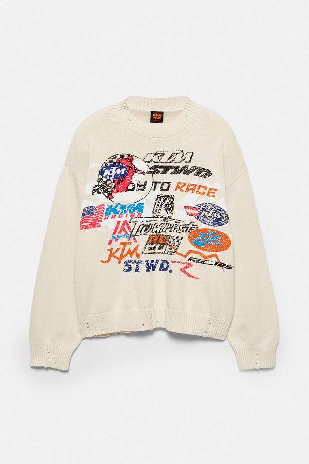 KTM logolu sweatshirt - 3