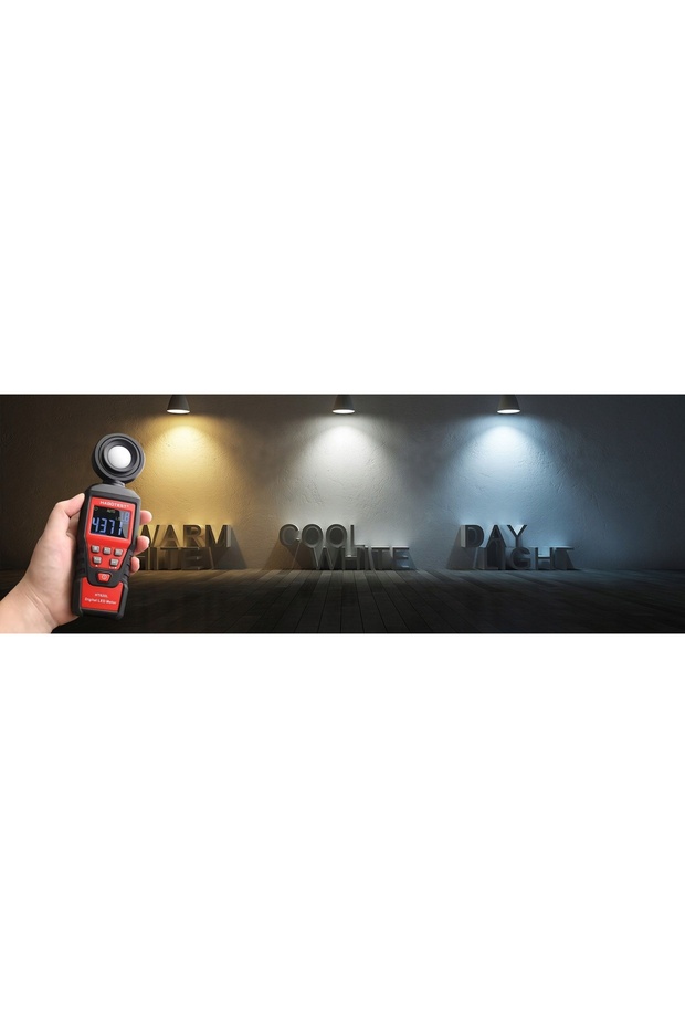 LUX METER LUX METER LUX ILLUMINATION METER WITH VARIABLE LIGHT COLOR - 13