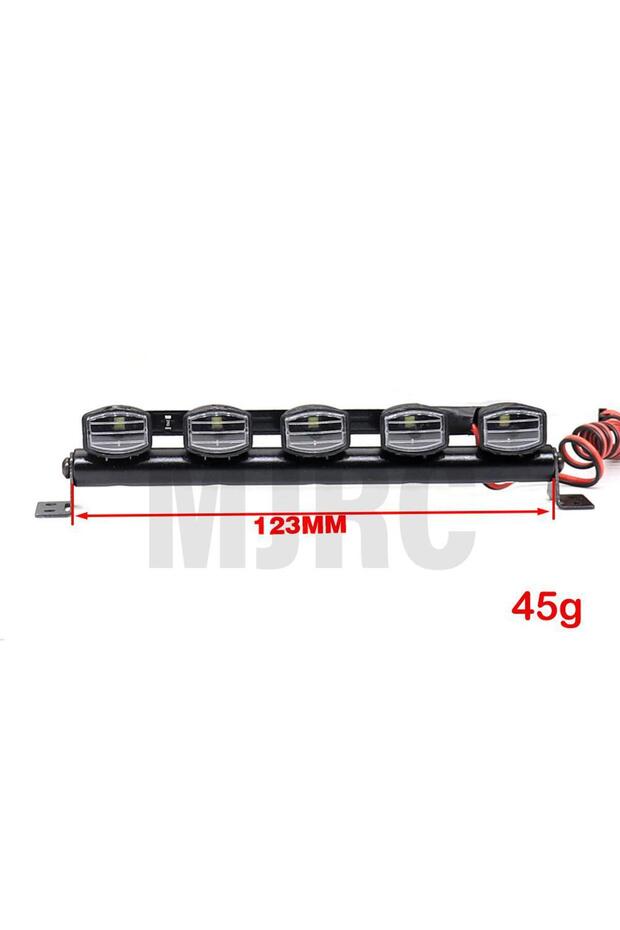B Rc Tracked Truck Body Shell Roof Light Remote Control Car Led Light Strip For Trx-4 Trx4 Axial Sc.