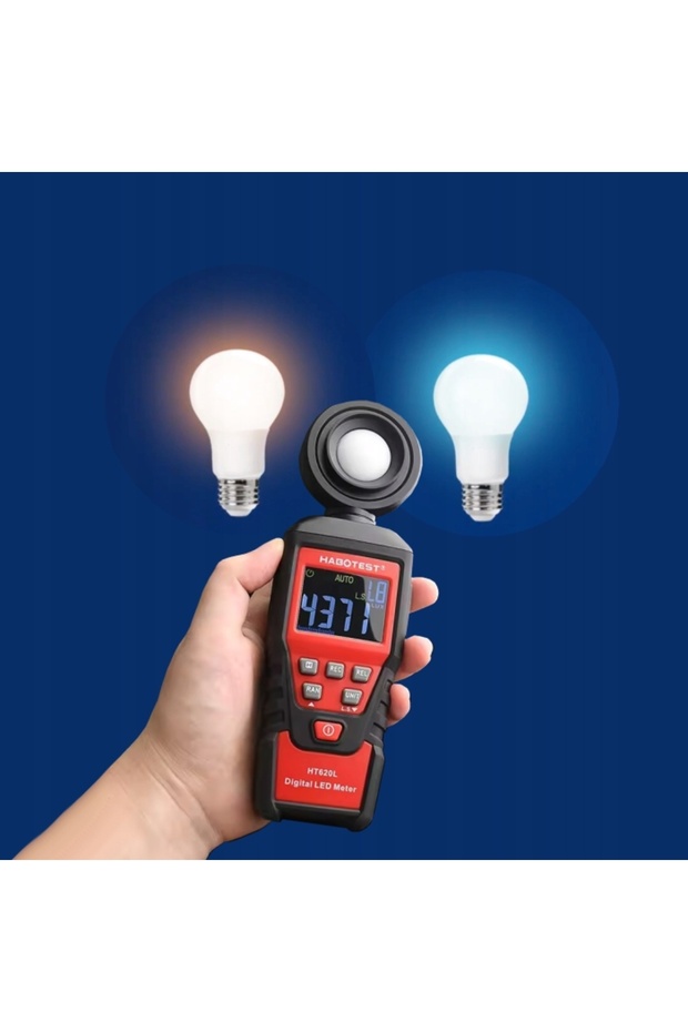 LUX METER LUX METER LUX ILLUMINATION METER WITH VARIABLE LIGHT COLOR - 9