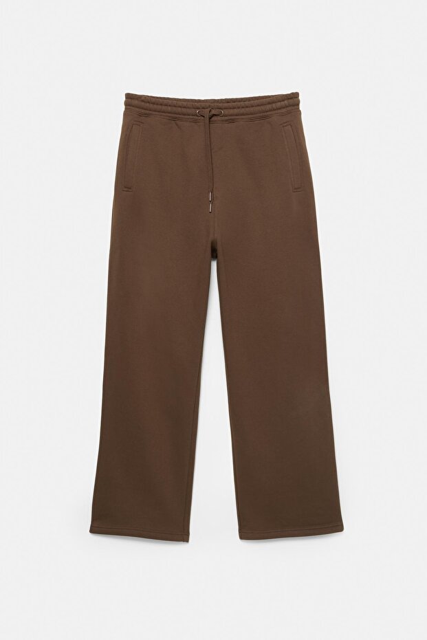 Basic bol kesim eşofman altı - 6