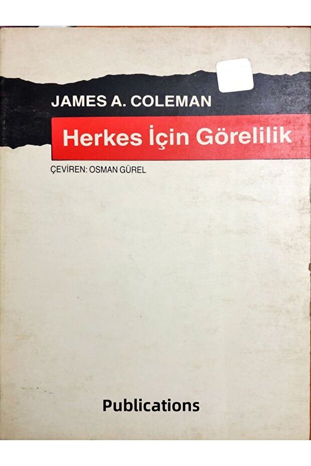 Herkes İçin Görelilik - V Yayınları - James A. Coleman