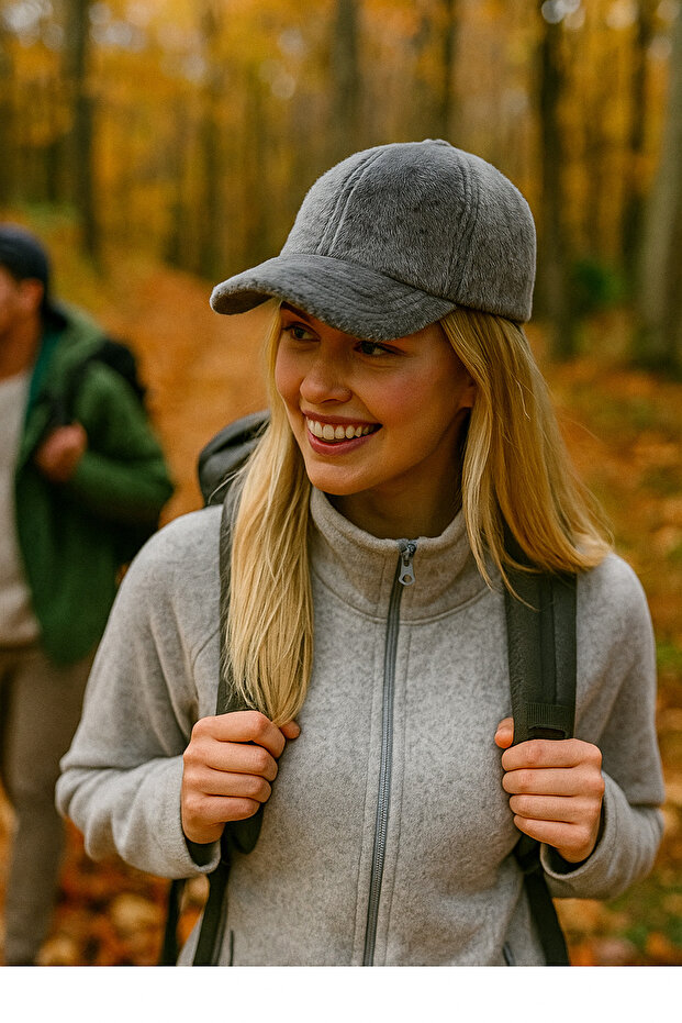 Ayarlanabilir peluş şapka - 1