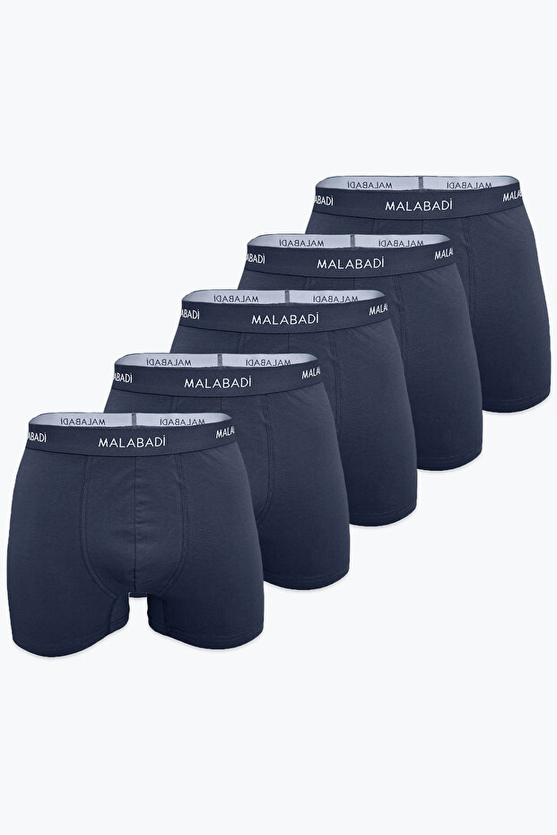 Men's Smoked 5-Piece Cotton Elastane Boxers 5m075
