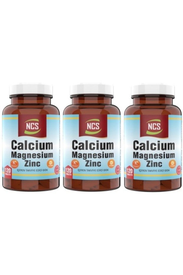 ® Calcium Magnesium Zinc D&k Calcium 3 X 120 Tablets