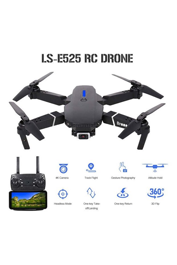 RC Drone with Camera 4K Camera,WiFi FPV Drone Headless Mode,3D Filp RC Qudcopter with 3 Batteries - 3
