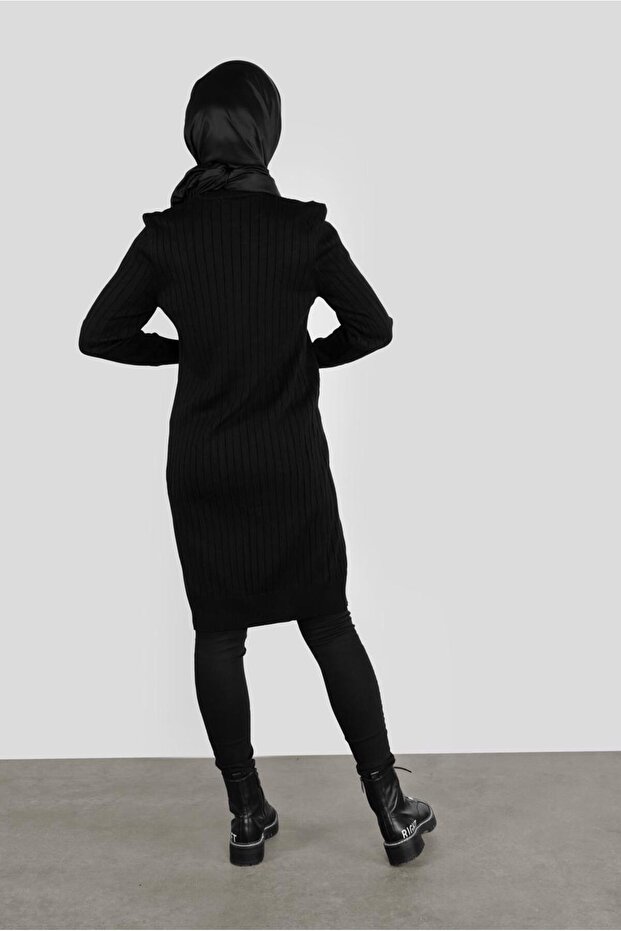 ÖRGÜ DESENLİ TRİKO TUNİK 41084 - 4