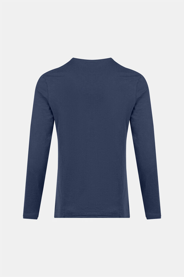 LACİVERT SWEATSHIRT - 2