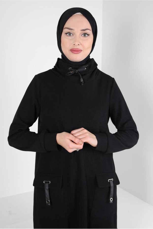 THROAT COLLAR TUNIC 44318