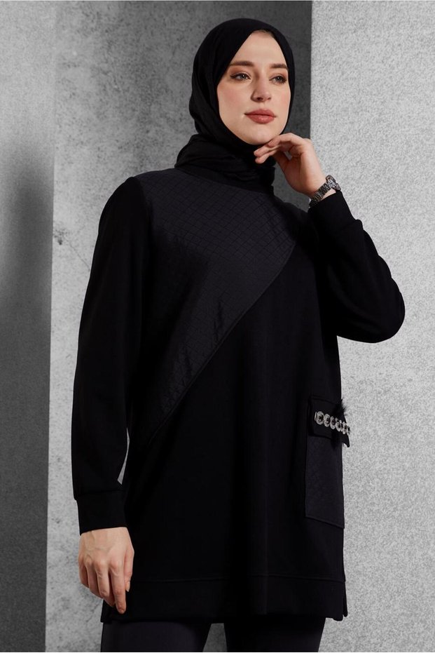 Stone Detail Tracksuit Tunic 45203
