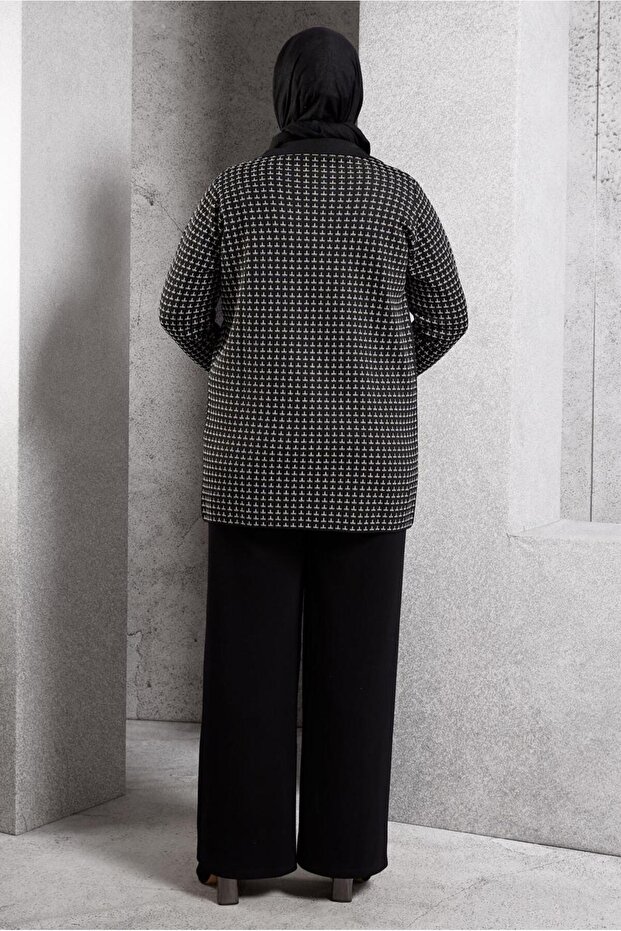 DESENLİ TRİKO HIRKA 20616 - 3