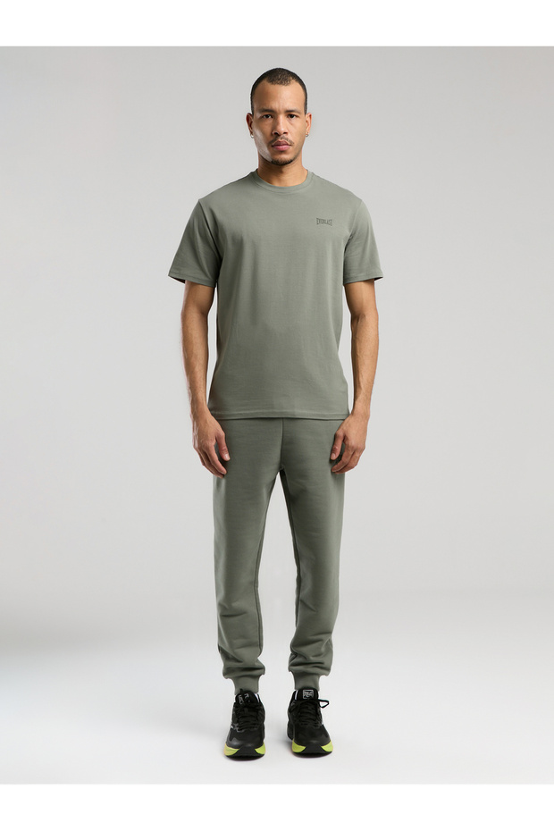 Ever Essentials Basic Regular Haki Erkek Tişört - 5