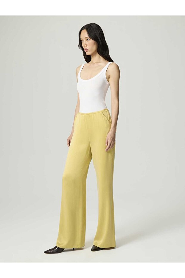 Elastik Belli Pantolon - 3