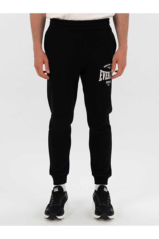 Bronx NYC Regular Siyah Erkek Eşofman Altı - 1