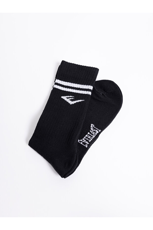Stripe Econ 3'lü Siyah Çorap - 2
