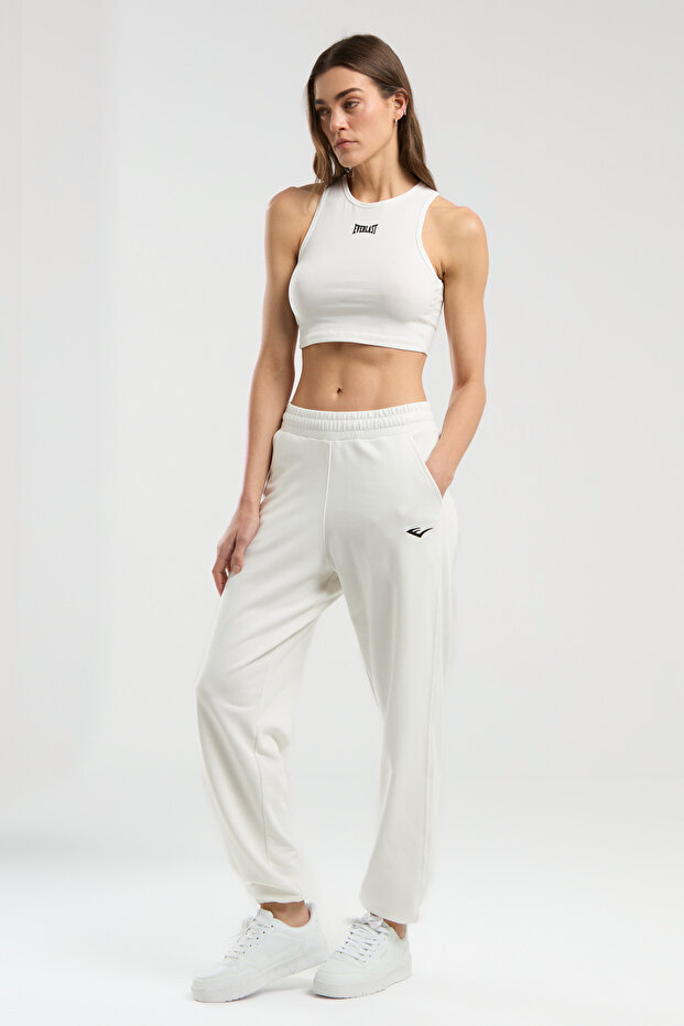Ever Classics Wmn Beyaz Kadın Basic Crop Atlet - 4