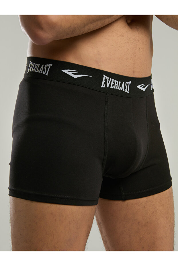 3'lü Siyah Boxer - 4