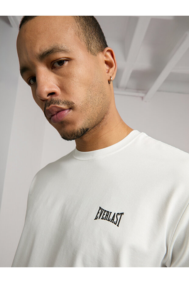 Ever Essentials Basic Regular Beyaz Erkek Tişört - 4