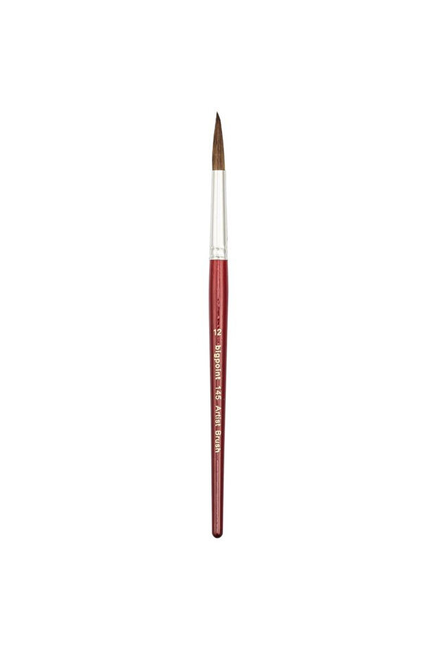 145 Series Pony Hair Round Brush No: 1 1 Piece