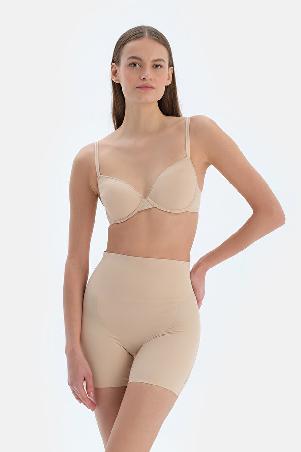 Ten Medium Yüksek Bel Şort Korse - 4