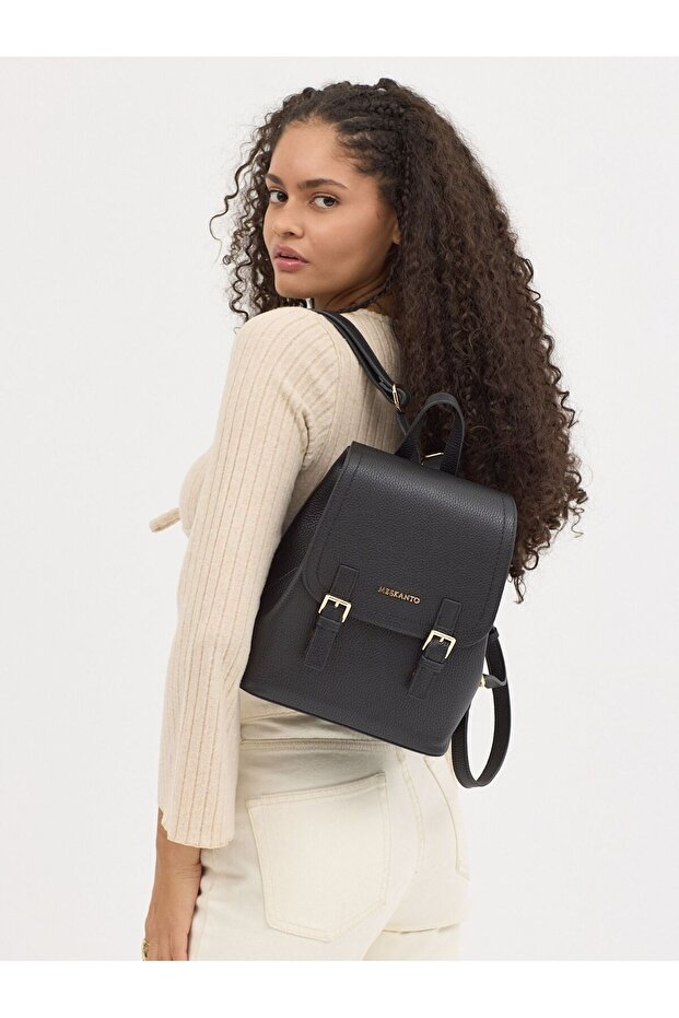 Serena Genuine Leather Backpack