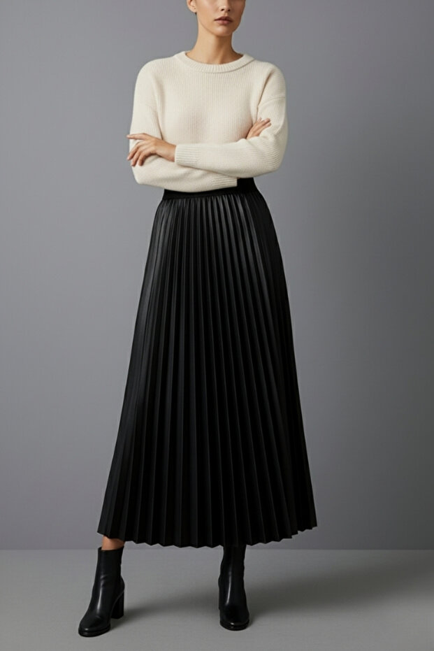 Fusta plisată de damă - 5