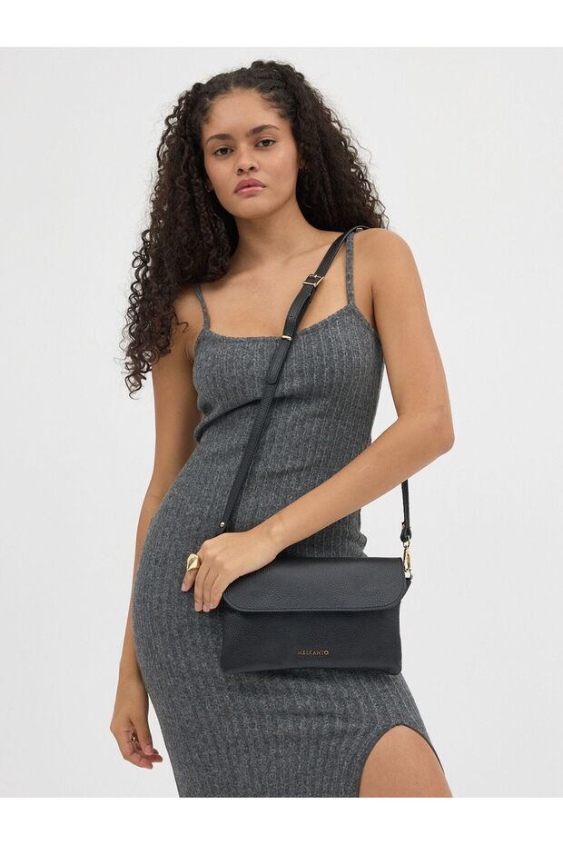 Alina Genuine Leather Clutch Hand and Shoulder Bag