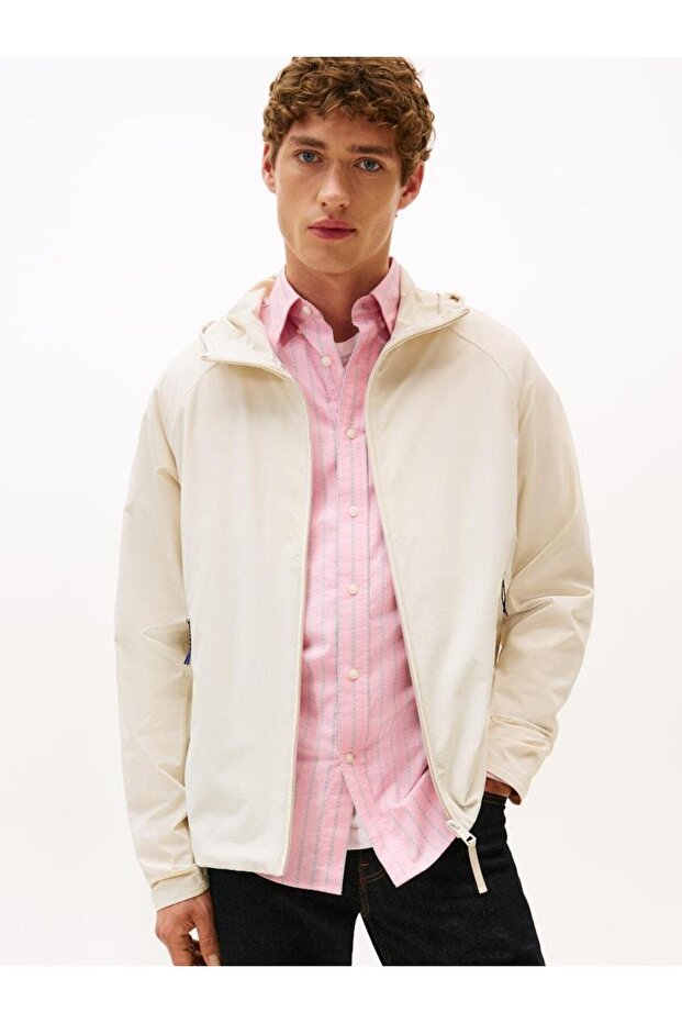 TECH HOODED JACKET - 1