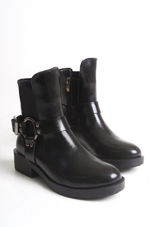 Sylorinva Kadın Bot 00128810 Siyah Rustik - 7