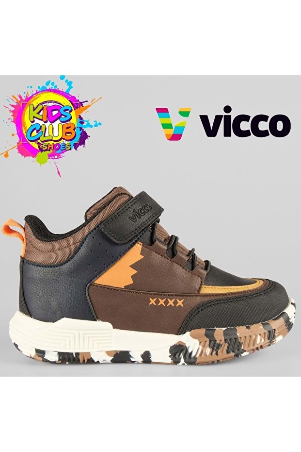 Altay Orthopedic Rubber Sole Orthopedic Children's Boots Brown