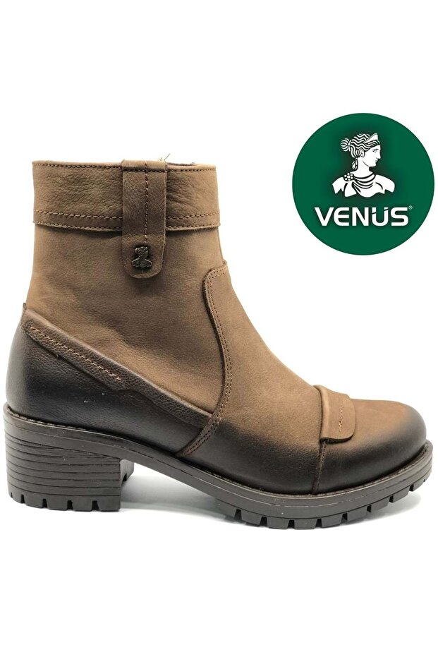 Wolrif Genuine Leather Non-Slip Sole Orthopedic Women's Boots Vi̇zon