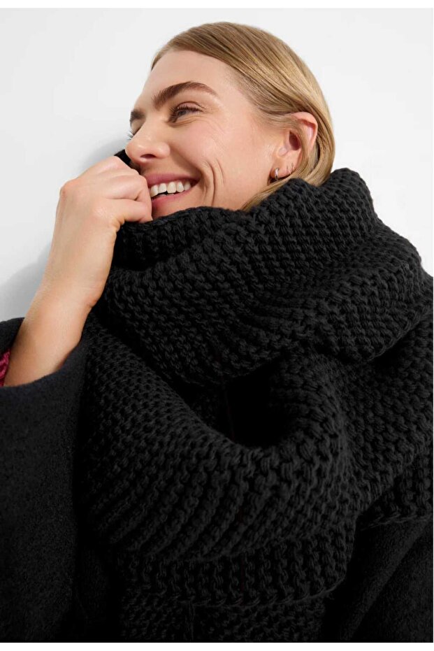 Links Örgü Triko Atkı Kaşkol - 3