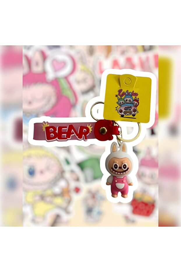 Labubu Keychain - Bear - 3