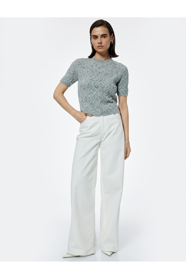 Women's Sweater 6Wak90147Ht