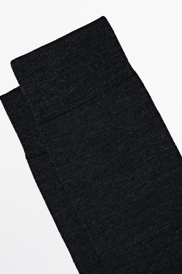 Yün karışımlı çorap - 3