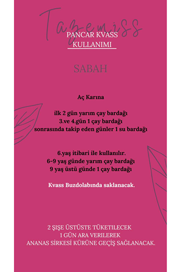 PANCAR KVASS 2'Lİ SET - 2