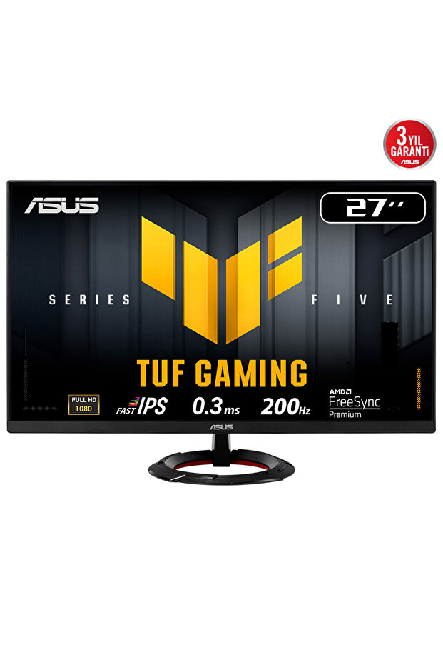 TUF GAMING VG279Q5R 27″ 200Hz 0.3ms Flicker Free Fast IPS Gaming (Oyuncu) Monitör