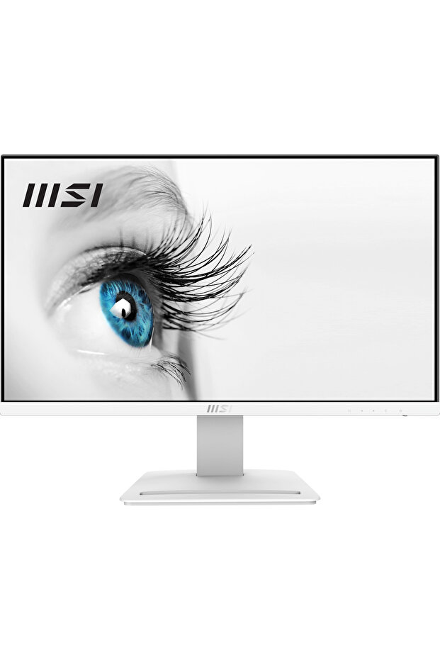 MSI Pro MP243XW 23.8″ 1920x1080 (FHD) 16:9 FLAT IPS 100Hz 1ms Freesync Beyaz Monitör