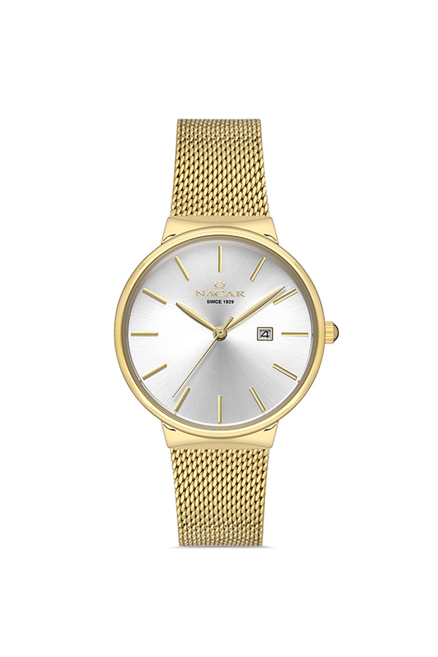 Gold Women's Watch Nc34-390431-Dscm